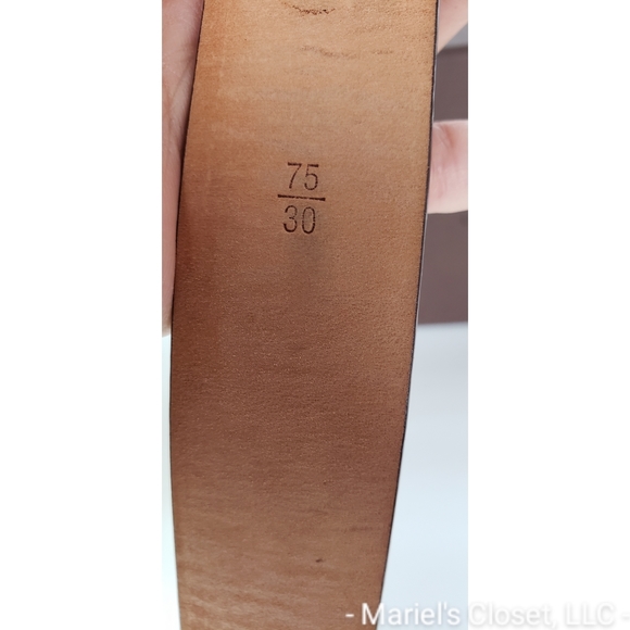 Authentic Louis Vuitton Damier Ebene Buckle Belt with Box #2616M - Picture 4 of 7